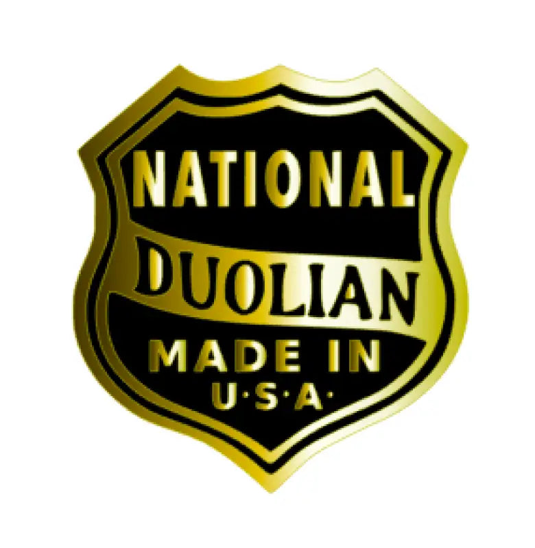 National Duolian Color Over Foil Headstock Decal Logo Badge