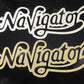 Navigator ESP Guitar Headstock Decal Gold Metallic Vinyl