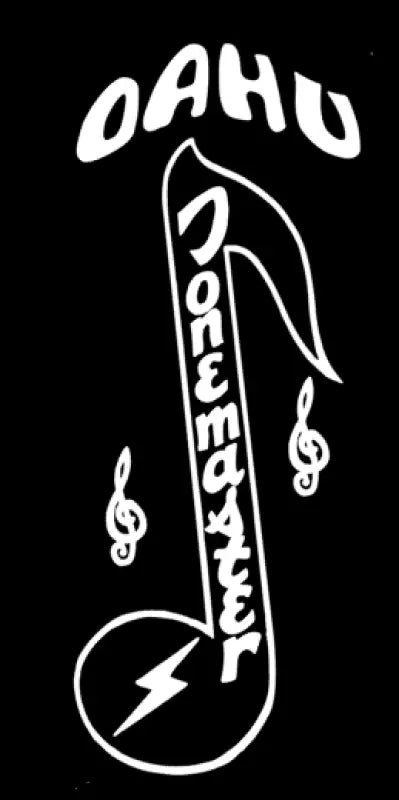 Oahu Tonemaster or Diana Guitar Headstock Decal Logo