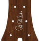 Paul Reed Smith PRS SE Guitar Headstock Decal Logo Complete Rosewood Vinyl Overlay Silver Foil Logo