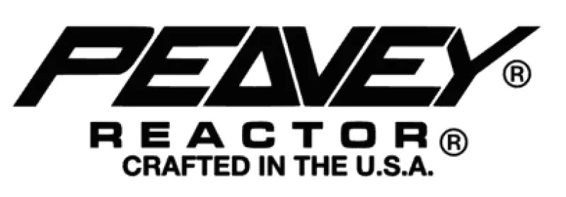 Peavey Reactor Guitar headstock Decal Logo Waterslide White or Black