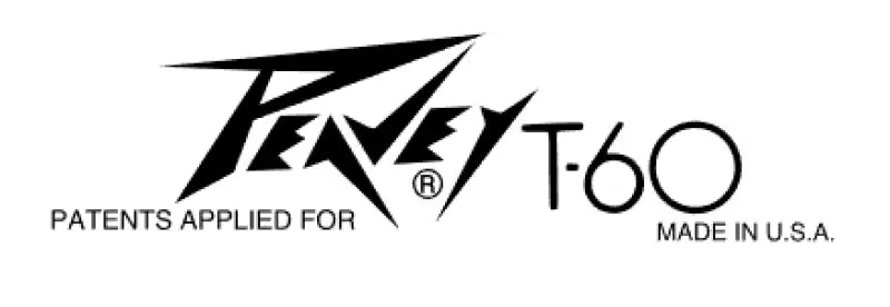 Peavey T-30 T-40 T-45 T-60 Guitar Headstock Decal Waterslide