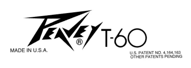 Peavey T-30 T-40 T-45 T-60 Guitar Headstock Decal Waterslide