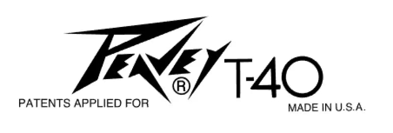 Peavey T-30 T-40 T-45 T-60 Guitar Headstock Decal Waterslide