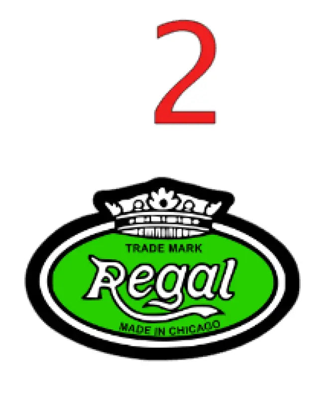 Regal Guitar Headstock Decal Logo Waterslide or Vinyl Peel &