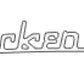 Rickenbacker Guitar or Bass Headstock Truss rod Decal Logo