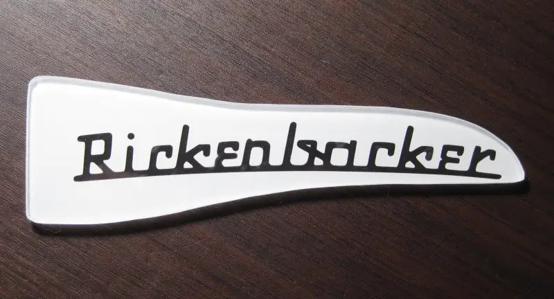 Rickenbacker John Lennon Guitar Odd Shape 325/12 Reproduction Plastic Truss Rod Cover