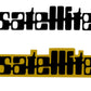 Satellite Guitar Headstock decal Logo Waterslide or Vinyl Peel and Stick