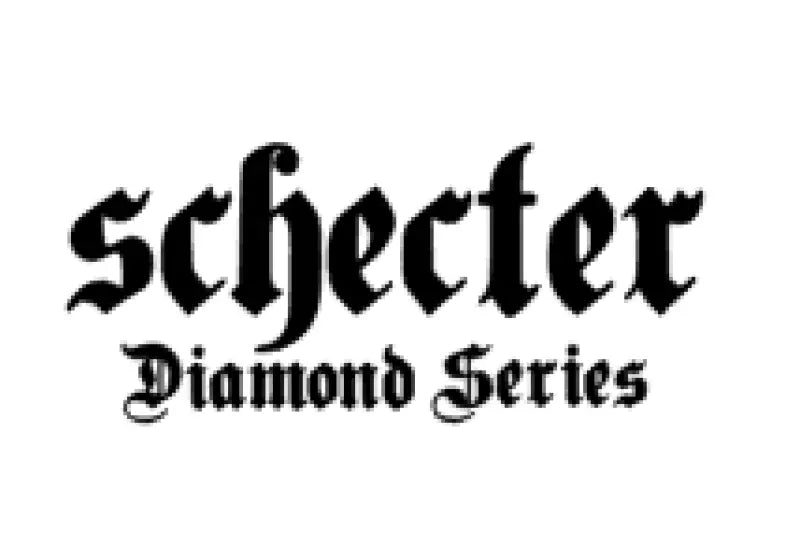 Schecter Diamond Series Guitar Headstock Decal Logo