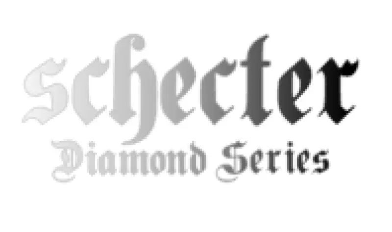 Schecter Diamond Series Guitar Headstock Decal Logo