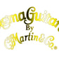 Sigma Guitars By Martin Guitar Headstock Decal Logo Foil or Vinyl 