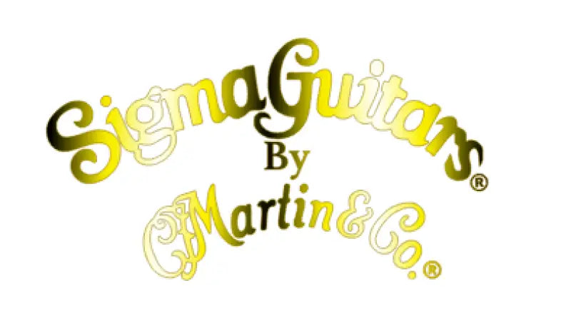 Sigma Guitars By Martin Guitar Headstock Decal Logo Foil or Vinyl 