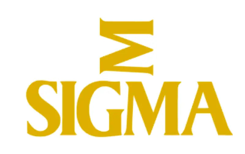 Sigma M Acoustic Guitar Headstock Decal Logo - Ver 1 Gold