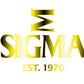 Sigma M Acoustic Guitar Headstock Decal Logo - Ver 2 Gold