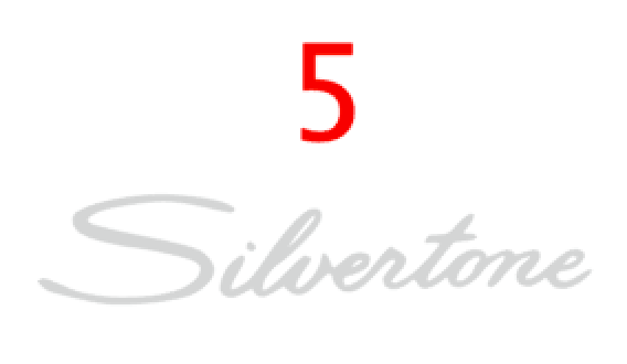 Silvertone Guitar Headstock Decal Logo Vintage To Modern Era