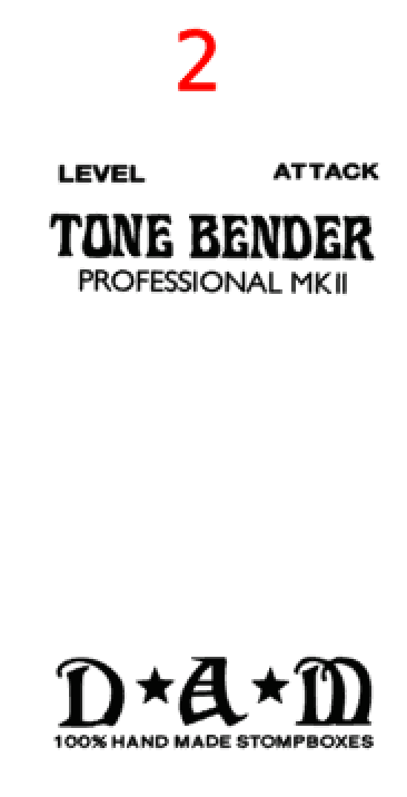 Sola Sound TONE BENDER MK II Guitar Effects Pedal Guitar