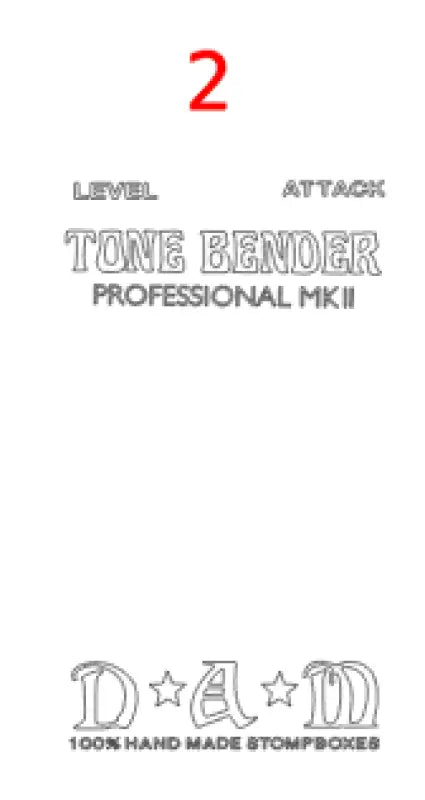 Sola Sound TONE BENDER MK II Guitar Effects Pedal Guitar