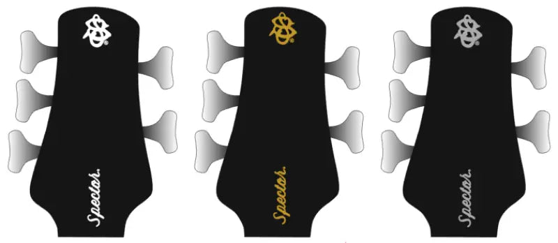 Spector Bass Guitar Headstock Decal Logo Peel & Stick Foil or Vinyl - Guitar-Restore