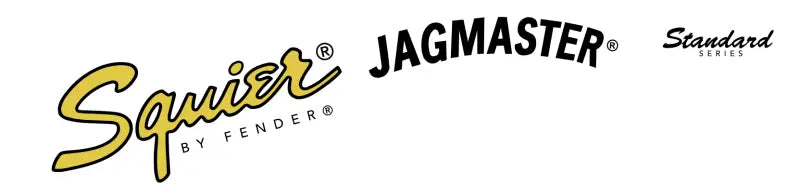 Squier Jagmaster Guitar Headstock Decal Logo Waterslide