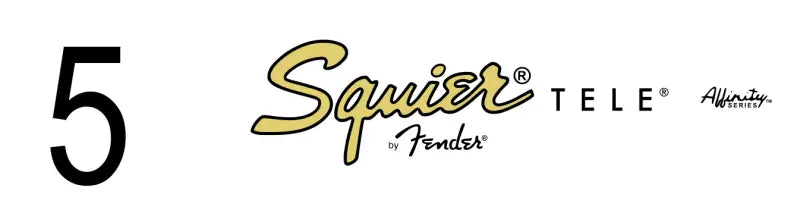 Squier Telecaster Tele Guitar Headstock Decal Logo