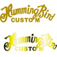 Tokai Gakki Humming Bird Guitar Headstock Decal Logo Vinyl or Foil