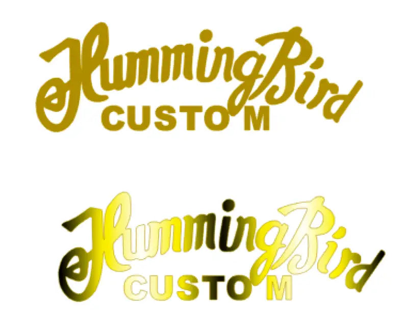 Tokai Gakki Humming Bird Guitar Headstock Decal Logo Vinyl or Foil