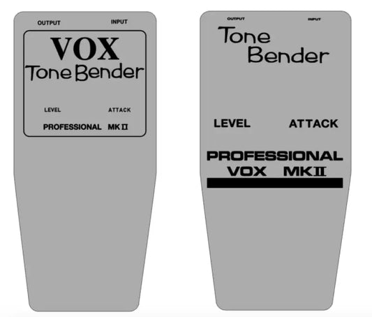 VOX TONE BENDER PROFESSIONAL MK II Guitar Effects Pedal