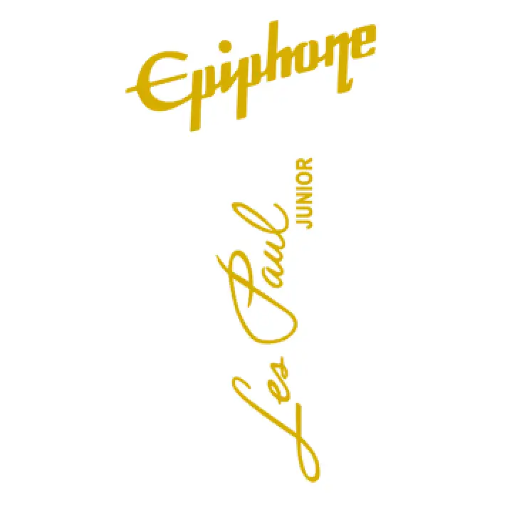 Epiphone Les Paul Model, Junior or Special Guitar Headstock Decals - Guitar-Restore