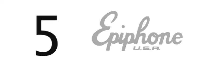 Epiphone Spirit Guitar Headstock Logo Decal Waterslide, Vinyl or Foil Peel & Stick - Guitar-Restore