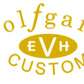 EVH Wolfgang Custom Headstock Decal Logo Waterslide Foil or Vinyl Peel & Stick - Guitar-Restore