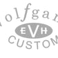 EVH Wolfgang Custom Headstock Decal Logo Waterslide Foil or Vinyl Peel & Stick - Guitar-Restore