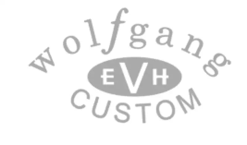 EVH Wolfgang Custom Headstock Decal Logo Waterslide Foil or Vinyl Peel & Stick - Guitar-Restore