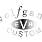 EVH Wolfgang Custom Headstock Decal Logo Waterslide Foil or Vinyl Peel & Stick - Guitar-Restore