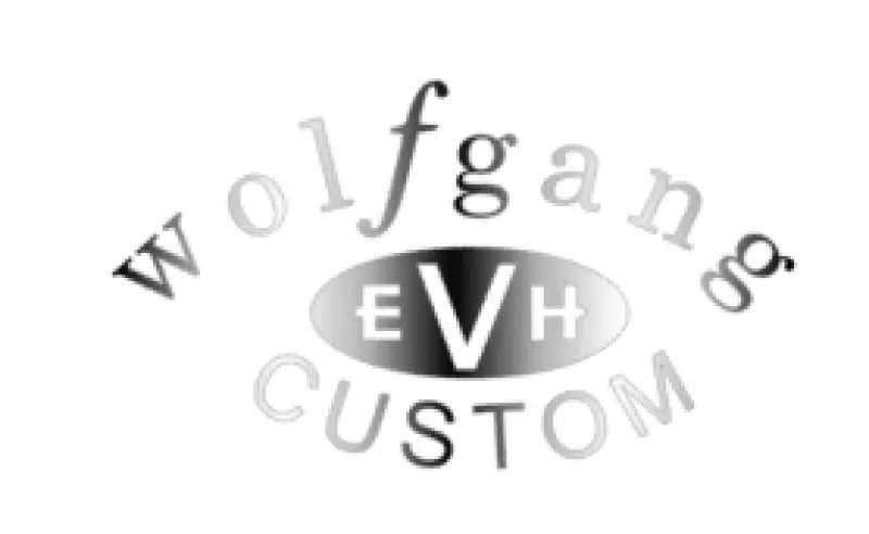 EVH Wolfgang Custom Headstock Decal Logo Waterslide Foil or Vinyl Peel & Stick - Guitar-Restore