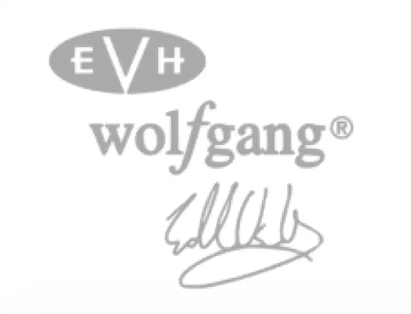 EVH Wolfgang Headstock Decal Logo Waterslide Foil or Vinyl Peel & Stick - Guitar-Restore