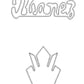 Ibanez Les Paul Style Repro Headstock Logo Decal White Vinyl, Gold or Silver Foil - Guitar-Restore
