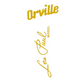 Orville Les Paul Gibson Guitar Headstock Logo Decal Waterslide Vinyl or Foil Peel & Stick - Guitar-Restore